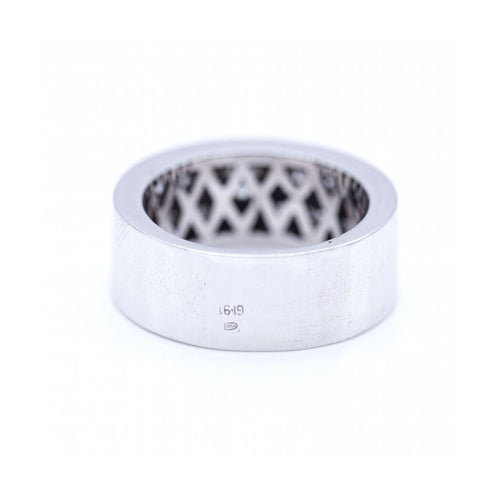 Bague Bague - Or blanc 18K et diamants 1,18 ct 58 Facettes UKN102887LF