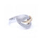 Bague HOJA - Bague bicolore en or 18 kt et diamants 58 Facettes UKN102888LF
