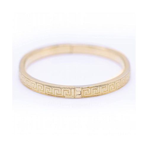 Bracelet Bracelet rigide style grec en or jaune 18 ct 58 Facettes UKN102889LF