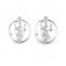 Boucles d'oreilles ADAGIO - Boucles d’oreilles en or blanc 18 kt et diamants 58 Facettes UKN102891AS