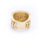 Bague FIREMOON - Bague en or jaune 18 ct, émail et diamants 58 Facettes UKN102892AS