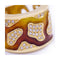 Bague FIREMOON - Bague en or jaune 18 ct, émail et diamants 58 Facettes UKN102892AS