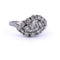 Bague 54 Bague en or blanc 18 KT avec diamants 1,70 ct 58 Facettes AN574 '(0099)