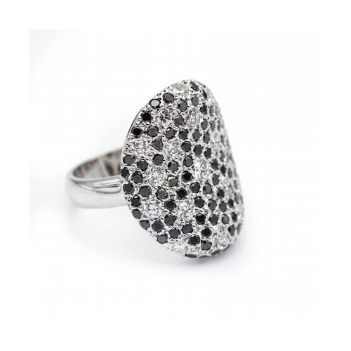 Bague ALEGORIA - Bague en or blanc 18 ct et diamants 58 Facettes UKN102893AS