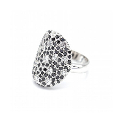Bague ALEGORIA - Bague en or blanc 18 ct et diamants 58 Facettes UKN102893AS