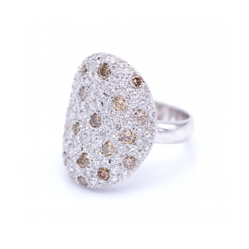 Bague ALEGORIA - Bague en or blanc 18 kt et diamants 58 Facettes UKN102894AS