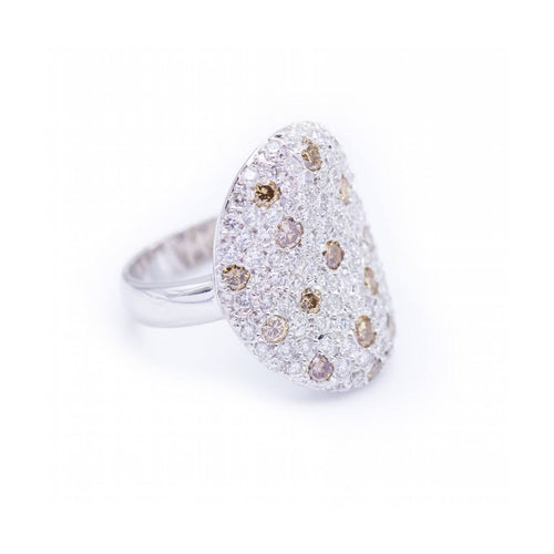 Bague ALEGORIA - Bague en or blanc 18 kt et diamants 58 Facettes UKN102894AS