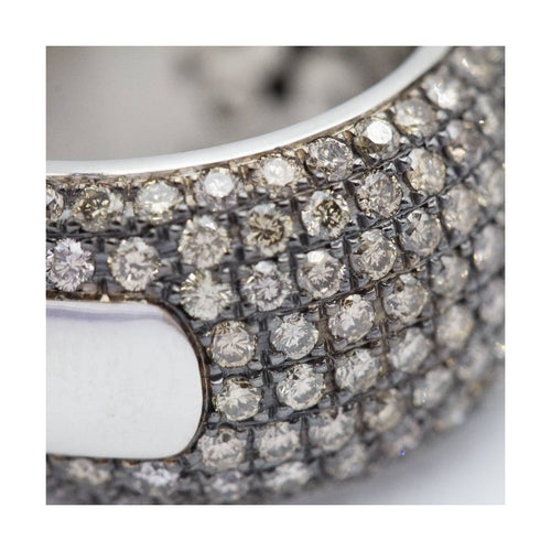 Bague ROSSE - Bague bicolore en or 18 kt et diamants 58 Facettes UKN102895AS