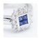Bague MONACO - Bague en or blanc 18 kt avec diamants et saphirs 58 Facettes UKN102896AS