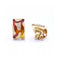 Boucles d'oreilles FIREMOON - Boucles d’oreilles en or jaune 18 kt et diamants 58 Facettes UKN102897AS