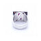 Bague Bague unisexe carrée en or blanc 18 kt avec diamants et rubis 58 Facettes UKN102917EJ