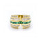Bague LAZZO - Bague en or jaune 18 kt avec diamants et émeraudes 58 Facettes UKN102925EJ
