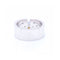 Bague Bague - Diamants blancs et Fancy en or blanc 18 kt 58 Facettes UKN102927EJ