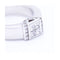 Bague Bague princesse en or blanc 18 kt avec diamants 58 Facettes UKN102929EJ