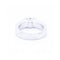 Bague Bague princesse en or blanc 18 kt avec diamants 58 Facettes UKN102929EJ