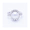 Bague Bague - Perle naturelle et diamants en or blanc 18 kt 58 Facettes UKN102930EJ
