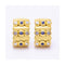 Boucles d'oreilles Boucles d’oreilles - Or jaune 18 ct, saphirs et diamants taille brillant 58 Facettes UKN102936EJ