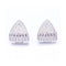 Boucles d'oreilles Triangle - Boucles d’oreilles en or blanc 18 ct et diamants 58 Facettes UKN102939EJ