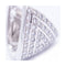 Boucles d'oreilles Triangle - Boucles d’oreilles en or blanc 18 ct et diamants 58 Facettes UKN102939EJ