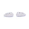 Boucles d'oreilles Boucles d’oreilles - Pavé de diamants en or blanc 18 kt 58 Facettes UKN102941EJ