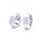 Boucles d'oreilles HEXAGON - Boucles d’oreilles en or blanc 18 ct et diamants 58 Facettes UKN102942EJ