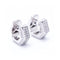 Boucles d'oreilles HEXAGON - Boucles d’oreilles en or blanc 18 ct et diamants 58 Facettes UKN102942EJ