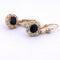 Boucles d'oreilles Boucles d’oreilles pendantes vintage - Or jaune 18 ct, saphirs et diamants 58 Facettes OR209 '(05519)
