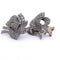 Boucles d'oreilles Boucles d’oreilles vintage - Motif floral en platine 950 et diamants 58 Facettes OR210 '(00029)