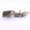 Boucles d'oreilles Boucles d’oreilles vintage - Motif floral en platine 950 et diamants 58 Facettes OR210 '(00029)