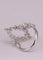 Bague 54 Bague marquise en or blanc 18k et diamants 58 Facettes P6