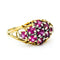 Bague 60 Bague cluster rubis en or 14k 58 Facettes 7FBE8B9054CD4811954F9DC1B12F370A