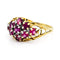 Bague 60 Bague cluster rubis en or 14k 58 Facettes 7FBE8B9054CD4811954F9DC1B12F370A