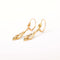 Boucles d'oreilles Boucles d’oreilles dormeuses Art nouveau motif de roses en or 18K 58 Facettes LMB-266