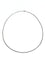 Collier Chopard - Chaîne maille forçat en or blanc 18 carats 58 Facettes 1716776