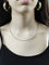 Collier Chopard - Chaîne maille forçat en or blanc 18 carats 58 Facettes 1716776