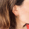 Boucles d'oreilles Boucles d'oreilles créoles ajourées en or jaune 18K 58 Facettes LMB-127