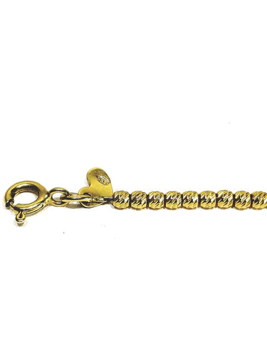 Bracelet Bracelet perlé en or jaune 18 carats 58 Facettes 1717142
