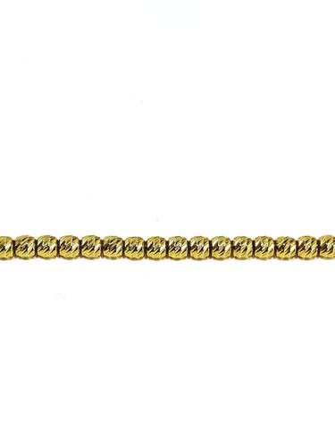 Bracelet Bracelet perlé en or jaune 18 carats 58 Facettes 1717142