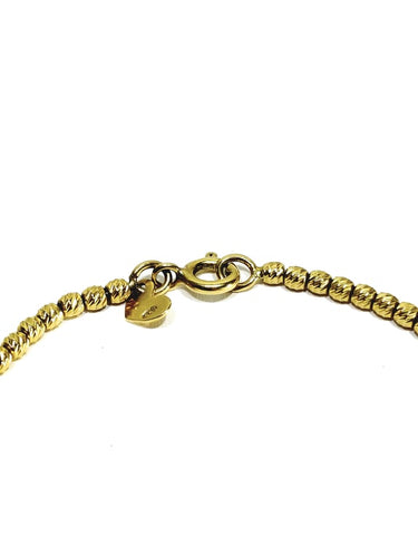 Bracelet Bracelet perlé en or jaune 18 carats 58 Facettes 1717142