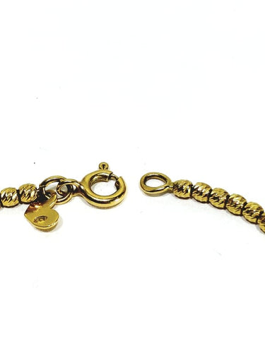 Bracelet Bracelet perlé en or jaune 18 carats 58 Facettes 1717142