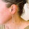 Boucles d'oreilles Boucles d'oreilles créoles oblongues en or jaune 18K 58 Facettes LMB-233