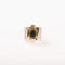 Bague 59 Bague Tank Art déco en or deux tons avec saphir et diamants 58 Facettes LMB-180