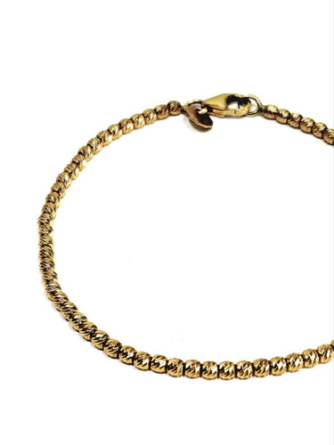 Bracelet Bracelet perles en or rose 18 carats 58 Facettes 1717158