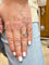 Bague 52 Solitaire - Bague en or jaune et blanc 18 carats sertie de diamants 58 Facettes 90847-ac12743