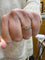 Bague 52 Solitaire - Bague en or jaune et blanc 18 carats sertie de diamants 58 Facettes 90847-ac12743