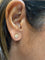 Boucles d'oreilles Boucles d’oreilles - Puces en or jaune 18 carats et diamants naturels 58 Facettes Ac12788