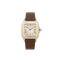 Montre Cartier Panthère - Montre medium en acier et lunette en or jaune 58 Facettes 1