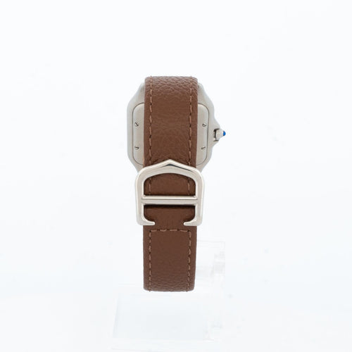 Montre Cartier Panthère - Montre medium en acier et lunette en or jaune 58 Facettes 1