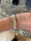 Bracelet Bracelet 2 rangs de perles en or jaune 18 carats 58 Facettes