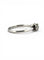 Bague 52 Solitaire - Bague en or gris 18 carats et diamants naturels 58 Facettes Ac12799